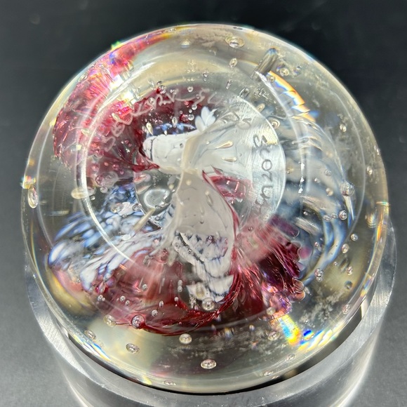 Vintage Handblown Selkirk Glass Paperweight - Picture 7 of 9